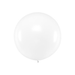 Balon okrągły 1m, Pastel Clear