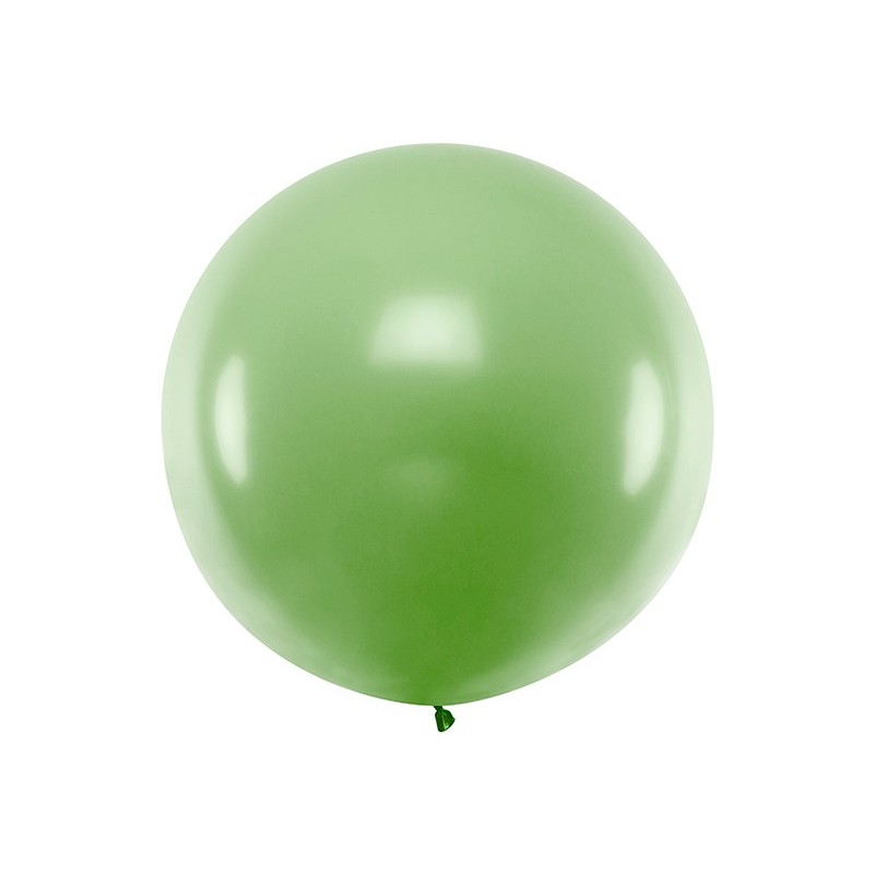 Balon okragły 1m, Pastel Green