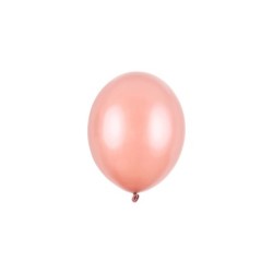 Balony Strong 12cm, Metallic Rose Gold (1 op. / 100 szt.)