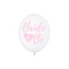 Balony 30cm, Bride to be, Crystal Clear (1 op. / 6 szt.)