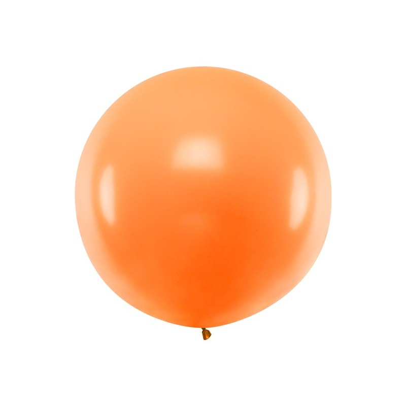 Balon okrągły 1m, Pastel Orange