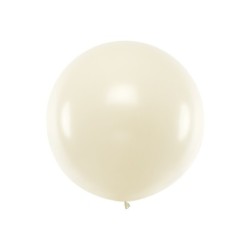 Balon okrągły 1m, Metallic Pearl