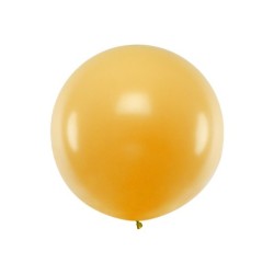 Balon okrągły 1m, Metallic Gold